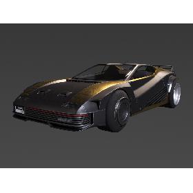 3D Quadra V-Tech from Cyberpunk 2077